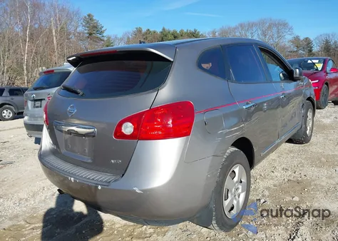 2011 Nissan Rogue S из США, поврежденный, VIN JN8AS5MV1BW255312